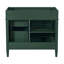 Meuble-lavabo de salle de bain 36 po sans lavabo supérieur, armoire de rangement moderne avec 2 tiroirs et un tiroir basculant, structure en bois massif, sans lavabo-119140647
