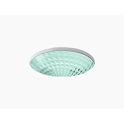 Kohler Kallos®, Artist Editions Oval Glass Undermount Bathroom Sink