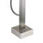 Robinet de baignoire autoportant en métal avec douche à main en nickel brossé, créant une douche relaxante en nickel luxueux et confortable, conçue pour une baignade luxueuse