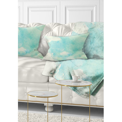 Stain of Imagination - Coussin imprimé abstrait
