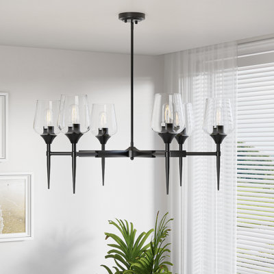 6 - Light Dimmable Classic Chandelier