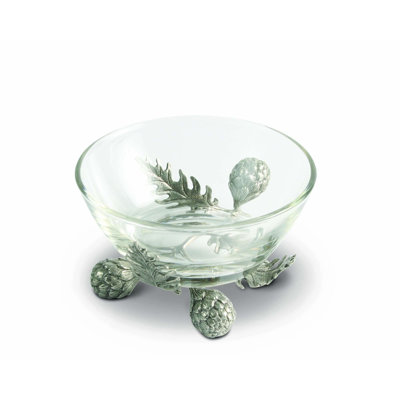 Farmer's Market Glass Dessert Bowl