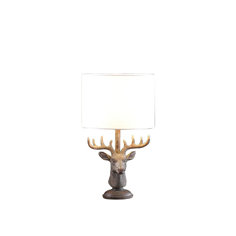 Lampe de table 18 po en cerf Elk Deer