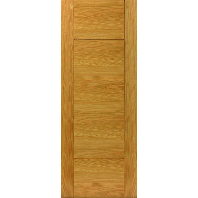 Tigris Oak Internal Door Prefinished, 198.1cm H x 68.6cm W x 3.5cm D