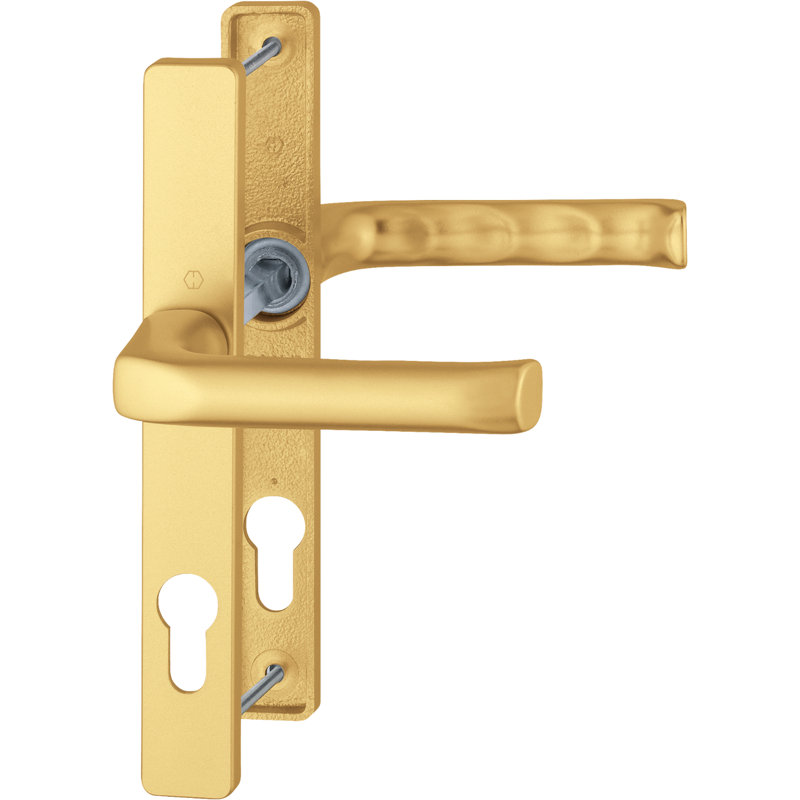Right Door Handle, Aluminium Gold