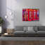 Art mural sur toile Latitude Run® «London Red Téléphone Boxes» par Mark A Paulda-1836316710
