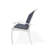 Belle Isle Sling Aluminum Frame 3-Seat Sofa with Marine Grade Polymer Arm Accent-98940047-98940048