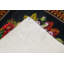 Tapis noir / brun antique 9 pi 7 po x 10 pi Mid-20Th Century