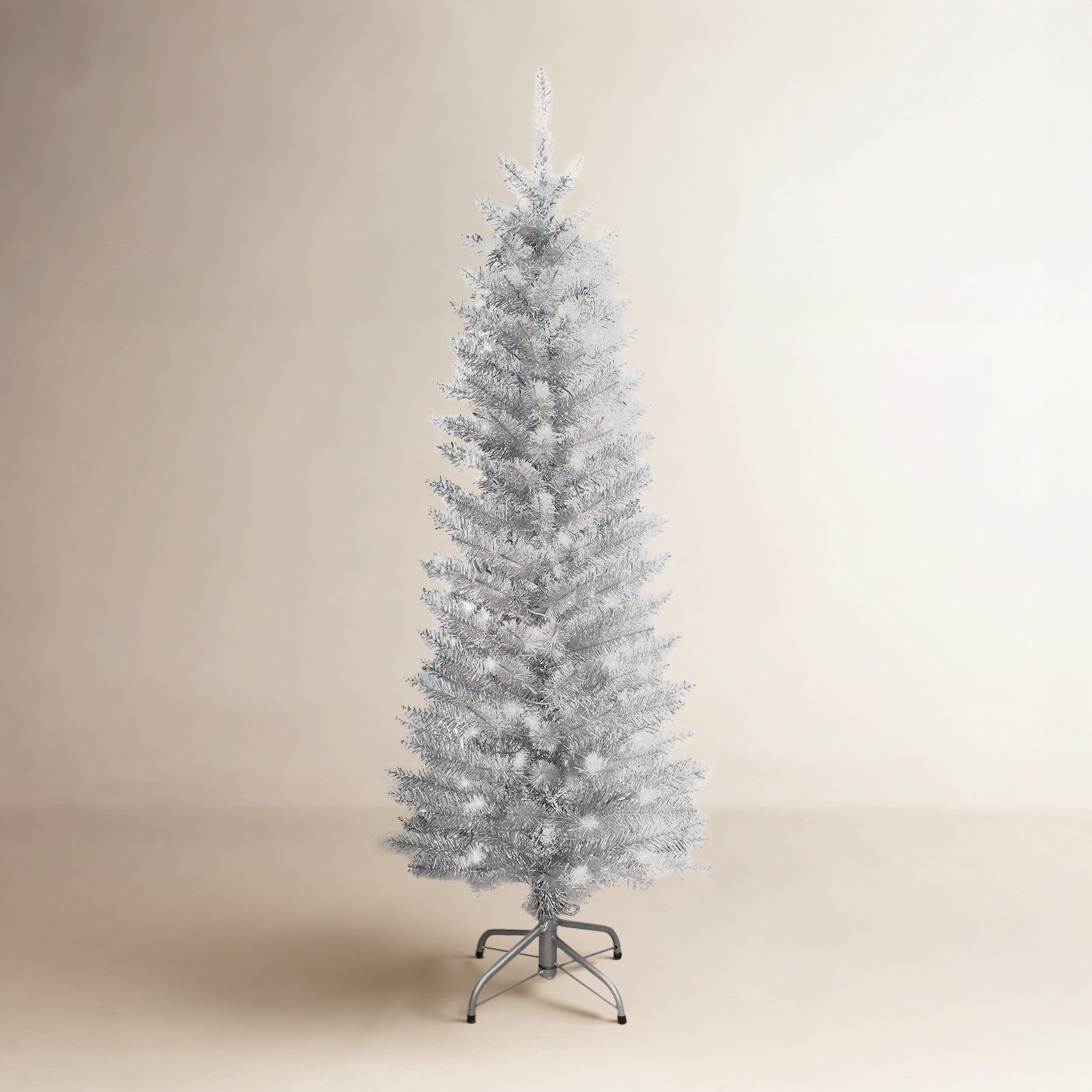Grodin Lighted Artificial Christmas Tree, 4.5'