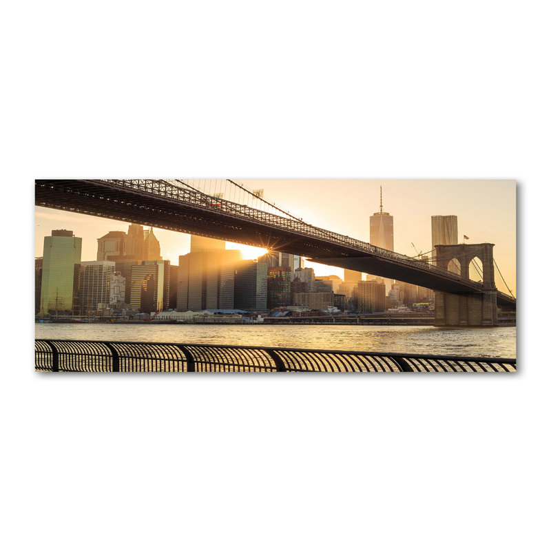 Brooklyn Bridge - Wrapped Canvas Print