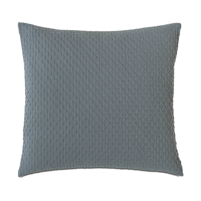 Akela Square Pillow Cover & Insert, Teal, 20''H x 20''W x 4''D