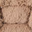 Lit pour animaux rond Sleepy Tail Society 26 po brun chocolat, couleur bouton d'or, en faux suède-777396327