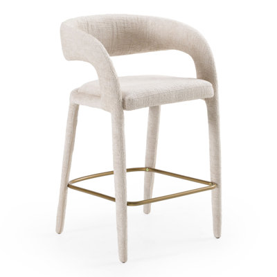 Arshaluys Upholstered Counter Stool by Wade Logan