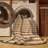Machine Washable Horizontal Stripes Brown Area Rug-965456694