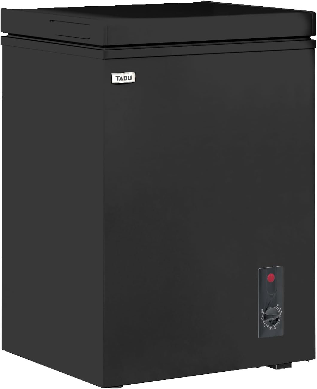 Chest Freezer, 3.8 Cubic Feet Small Deep Freezers Top Door with Removable  Basket