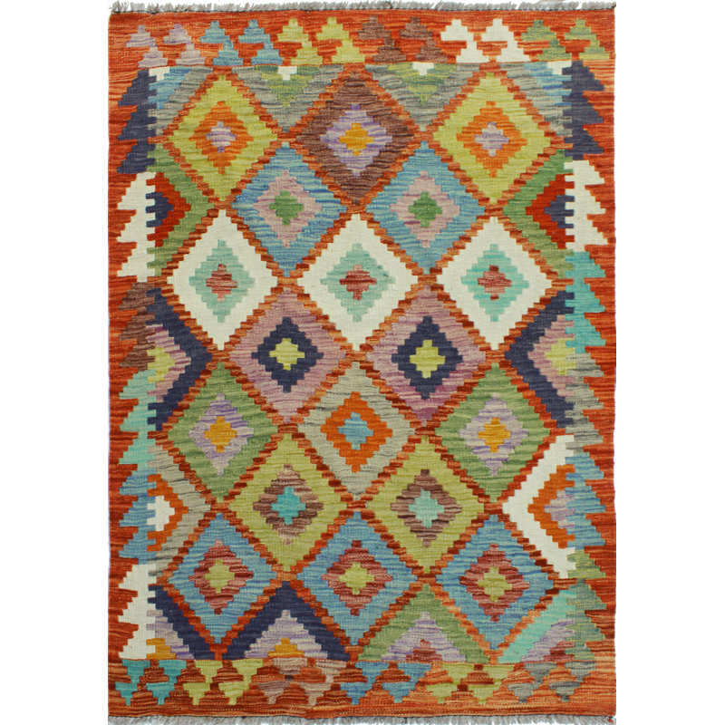 Flatweave Aarash Rust Runner
