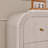 Fluted Panel 3-Drawer Dresser Bedroom Storage Organizer With Metal Handles-1904270317