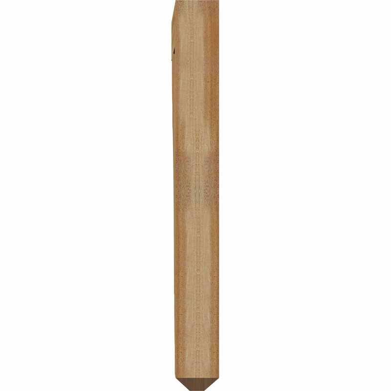 Support pour artisan olympique, Cèdre rouge de l'Ouest (brut), H 36 po x l 4 po x P 24 po