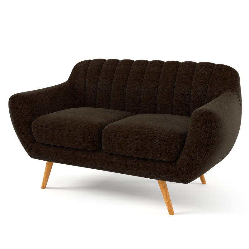 Katharine 2 Seater Loveseat, Ibiza Dark Brown