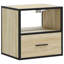 40cm W Metal Bedside Table-572424291