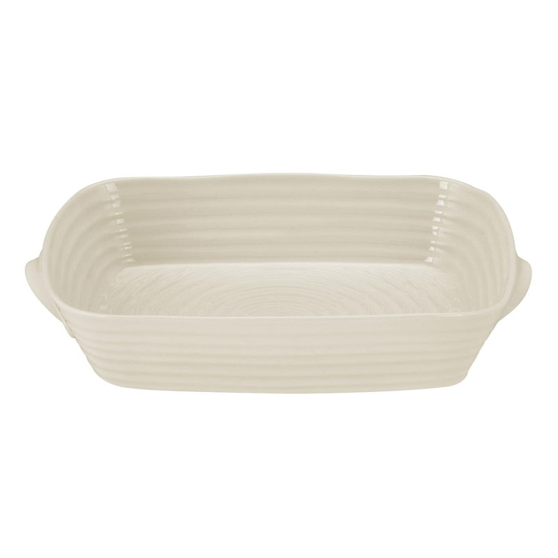 Portmeirion Sophie Conran-Pebble Lg Hndl Rect