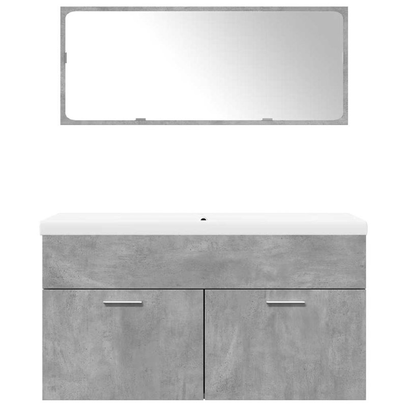 Beatta Vanity & Mirror Set