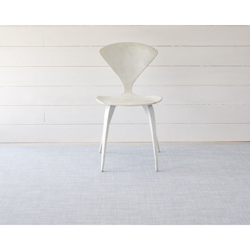 Mini Basketweave Vinyl Indoor / Outdoor Area Rug, Rectangle 183 x 270cm