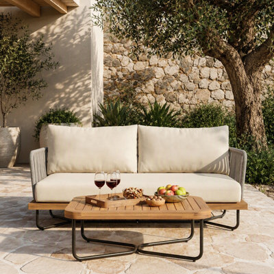 Causeuse et table Lucca