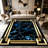 Light luxury art texture living room carpet, modern geometric frame design bedroom carpet, household soft decoration carpet-1661832711