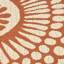 Tapis ivoire rond en polypropylène-1427962642