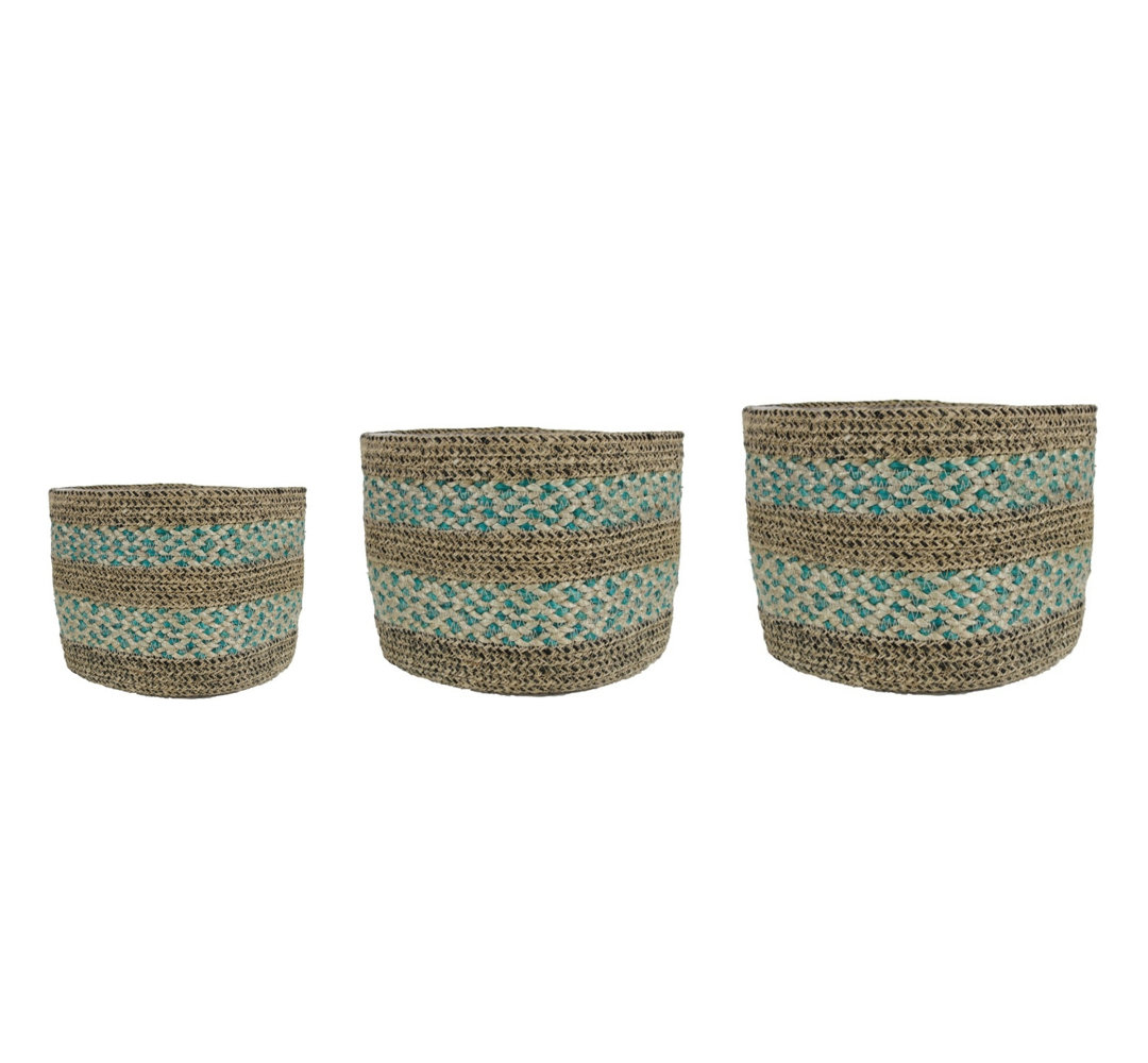 Natural Fibre, Seagrass Indoor Plant Pot, Cachepot