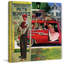 Boarding the Dog 1 Piece Wrapped Canvas Painting-1040310395