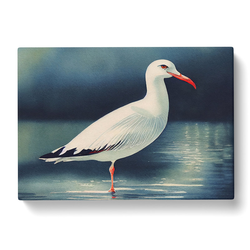 Watercolour Seagull Vol.2 - Wrapped Canvas