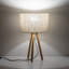 Lampe de chevet beige Kerwin