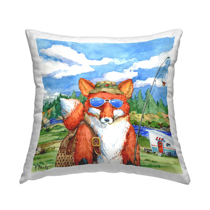 Coussin Fisherman Fox