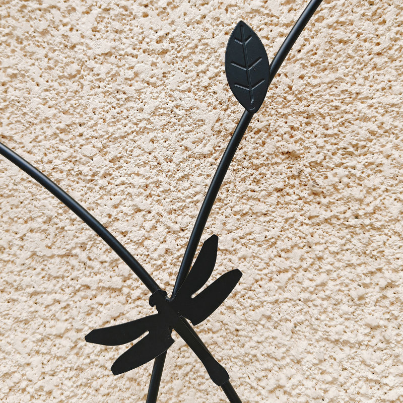Treillis de jardin polyvalent en métal pour diverses plantes grimpantes, rehaussant la beauté extérieure