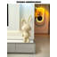 Lapin pelucheux en résine-920835901