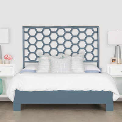 Honeycomb Open-Frame Headboard
