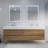 Babajide 83.3'' Bathroom Vanity with Acrylic Top-1872885534