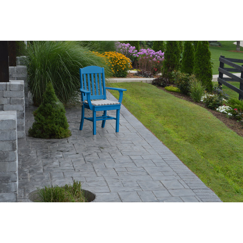 Chaise de patio Nettie, Bleu
