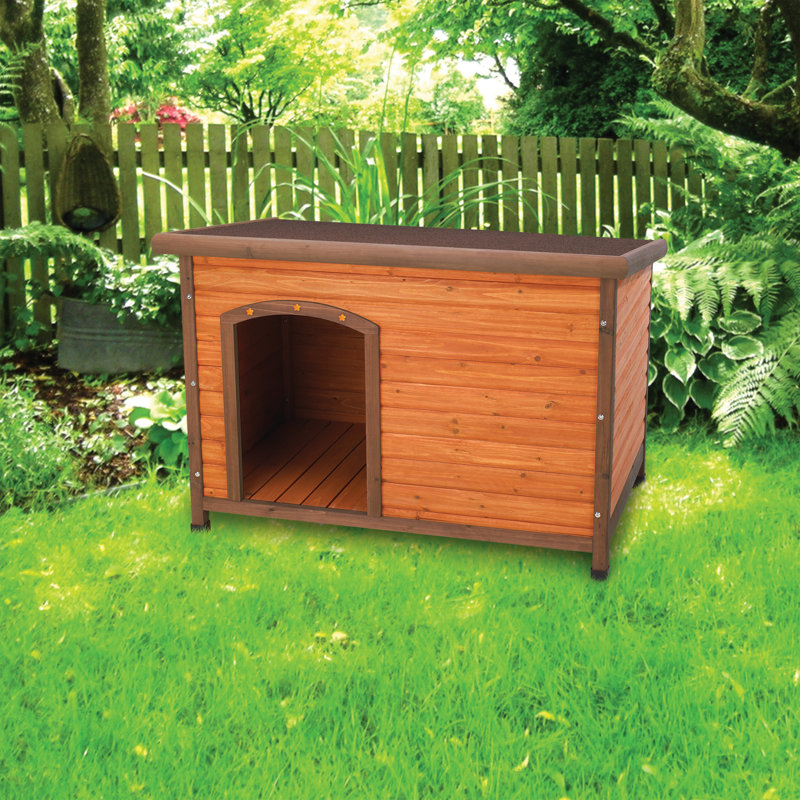 Charitee Premium+ A-Frame Dog House, Large (32.5" H x 45.5" W x 31" D)