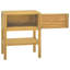 Jefney Solid Wood Bathroom Cabinet