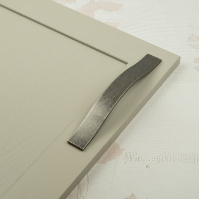 160mm Antique Pewter Strap Handle