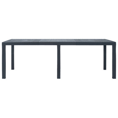 Rectangular Outdoor Dining Table , 220cm cm W 90cm cm D