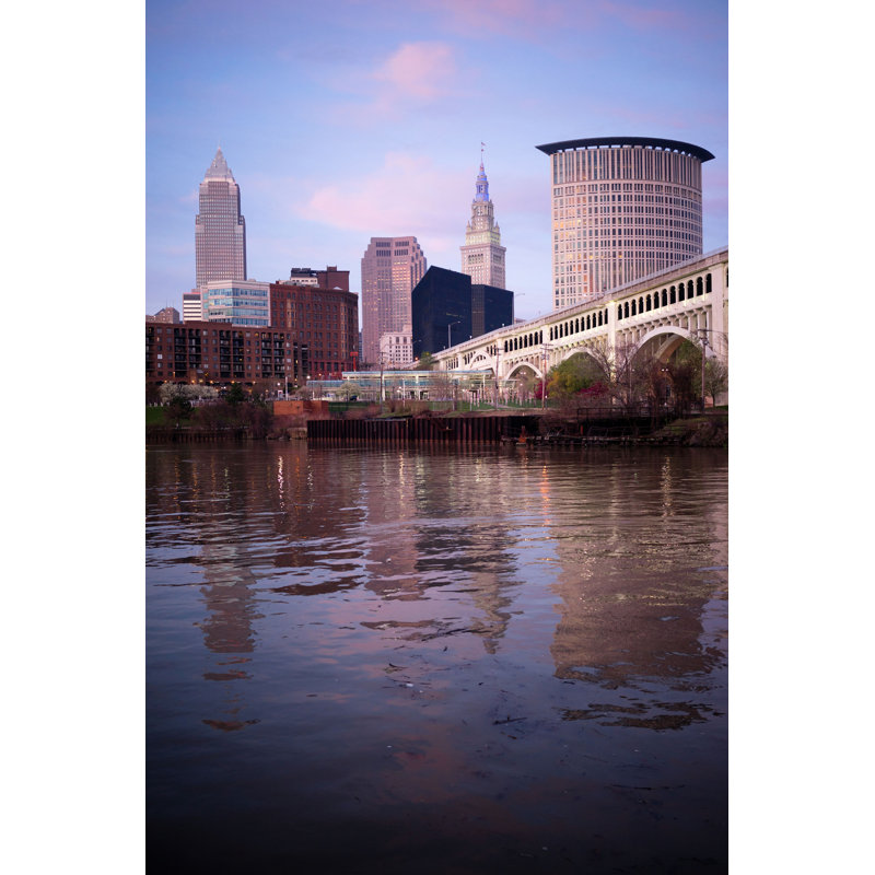 " Cleveland Downtown ", 30" H x 20" W  