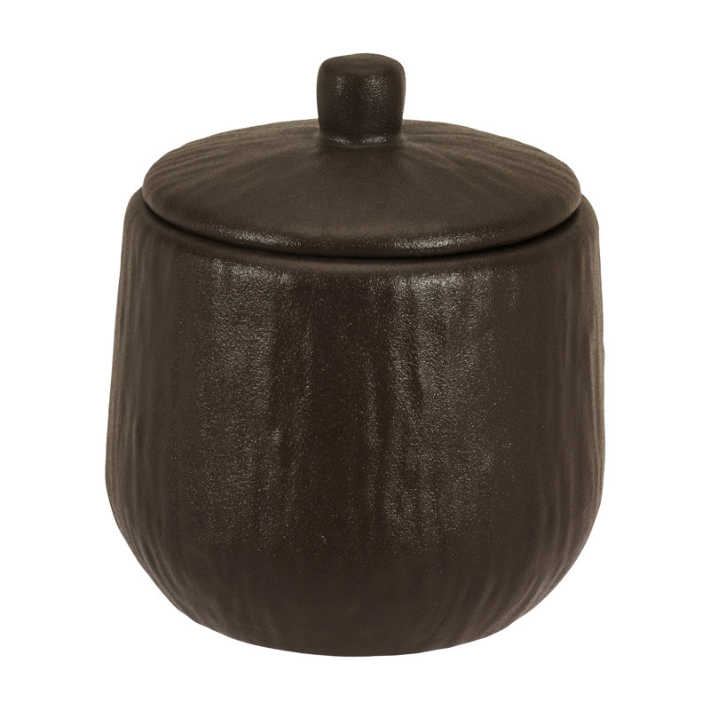 Contenant de rangement en céramique Stockholm, Moka