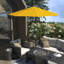 11 Foot Grey Patio Umbrella With Aluminum Ribs Crank Lift In Spa Sunbrella-1333245256