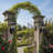 Valerius 1-Light Outdoor Armed Sconce