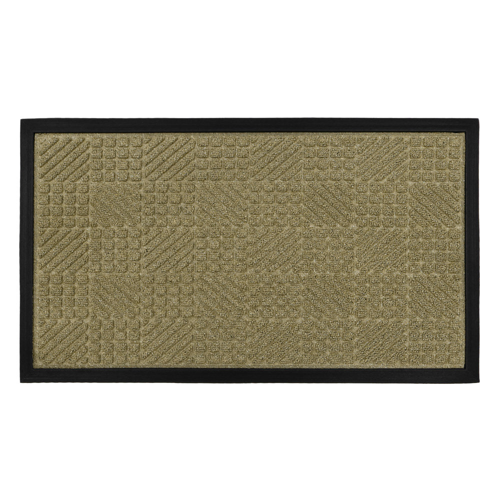 Non-Slip Geometric Indoor Doormat
