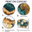 Schutte Emerald Crystals World Map Wood Slide II - carte du monde, art mural-442419968-442419982-442419973